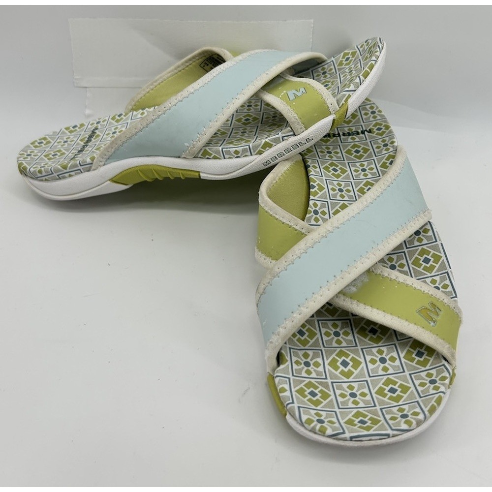 Merrell Terran Slide Sandal Slip‎ On Multicolored Womens Size 7